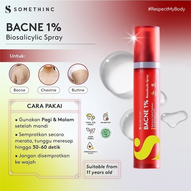 Royal Pesona Indonesia SOMETHINC Bacne 1% Biosalicylic Spray