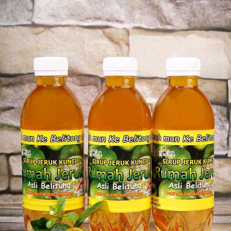 Sirup Jeruk Kunci Asli Belitung 3