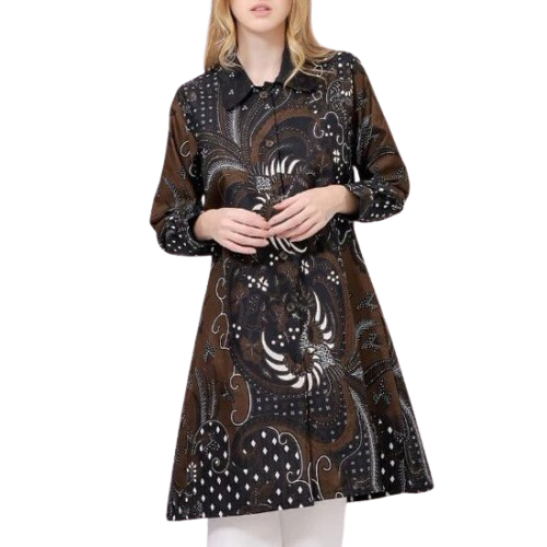 Batik Udan Mas Tunik Lemah Teles 1