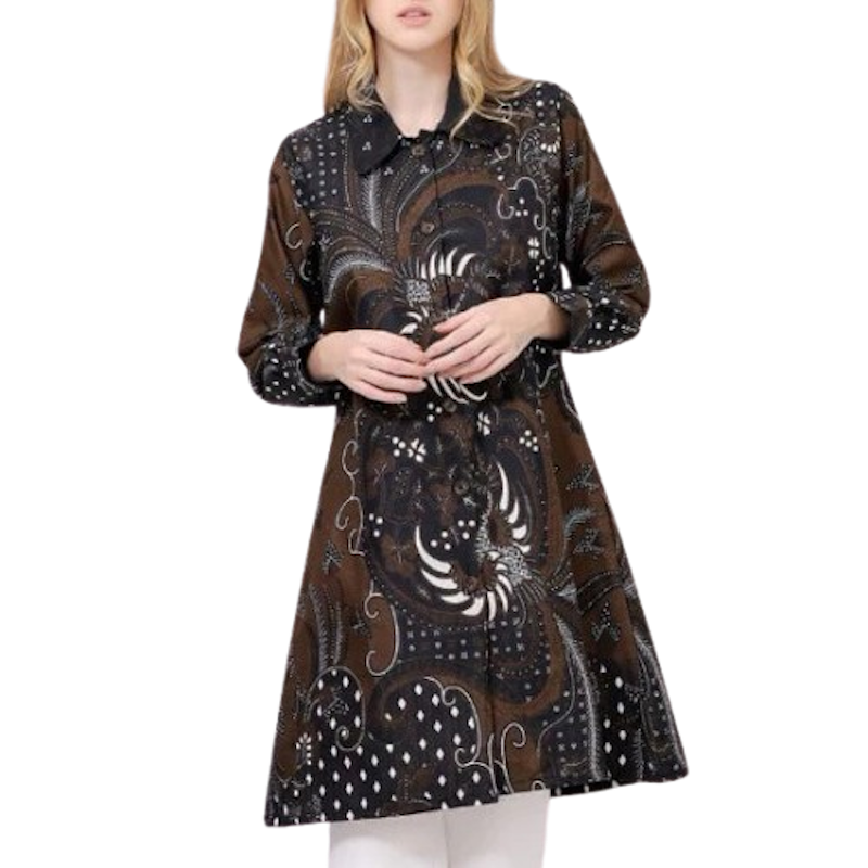 Batik Udan Mas Tunik Lemah Teles 1