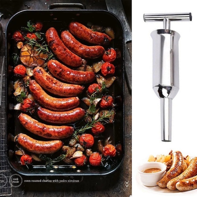  Alat Pencetak Sosis Manual Baja