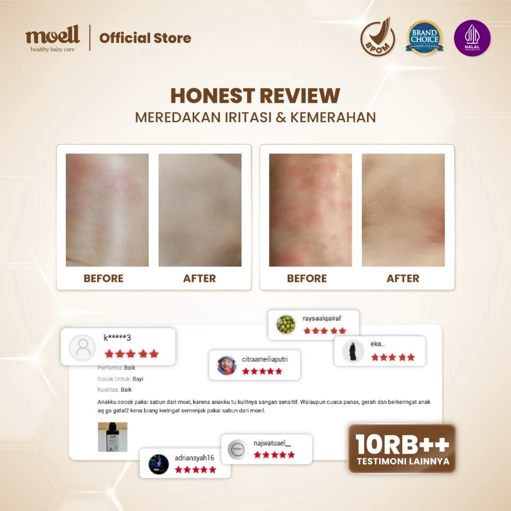 Moell Indonesia Sukses Moell Bubbles Bubbles Everywhere Body Wash