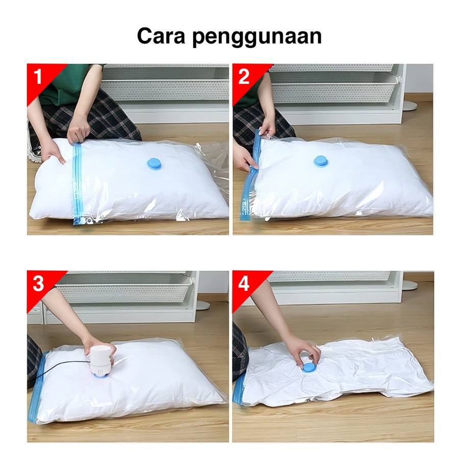 Bevla Plastik Vacum Traveling + Pompa Elektrik 4