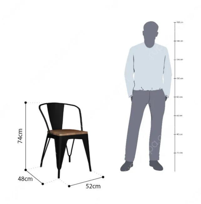 Informa London Elm Kd Kursi Berlengan