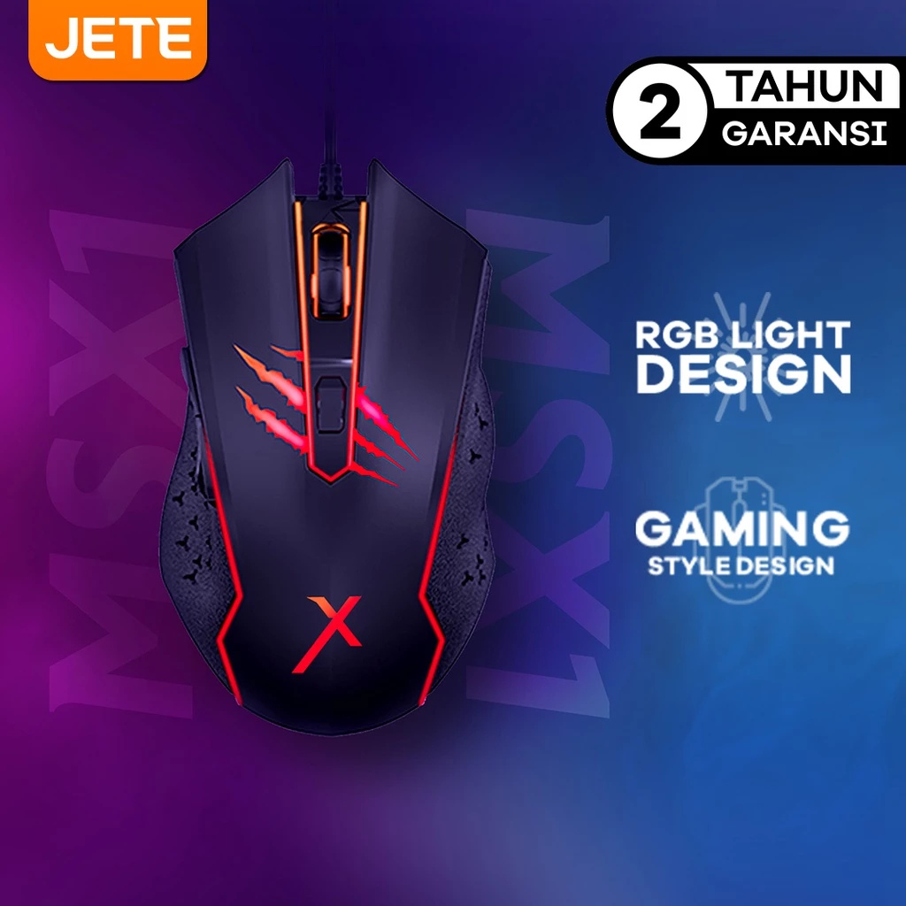 Doran Sukses Indonesia JETE Mouse Gaming MSX1