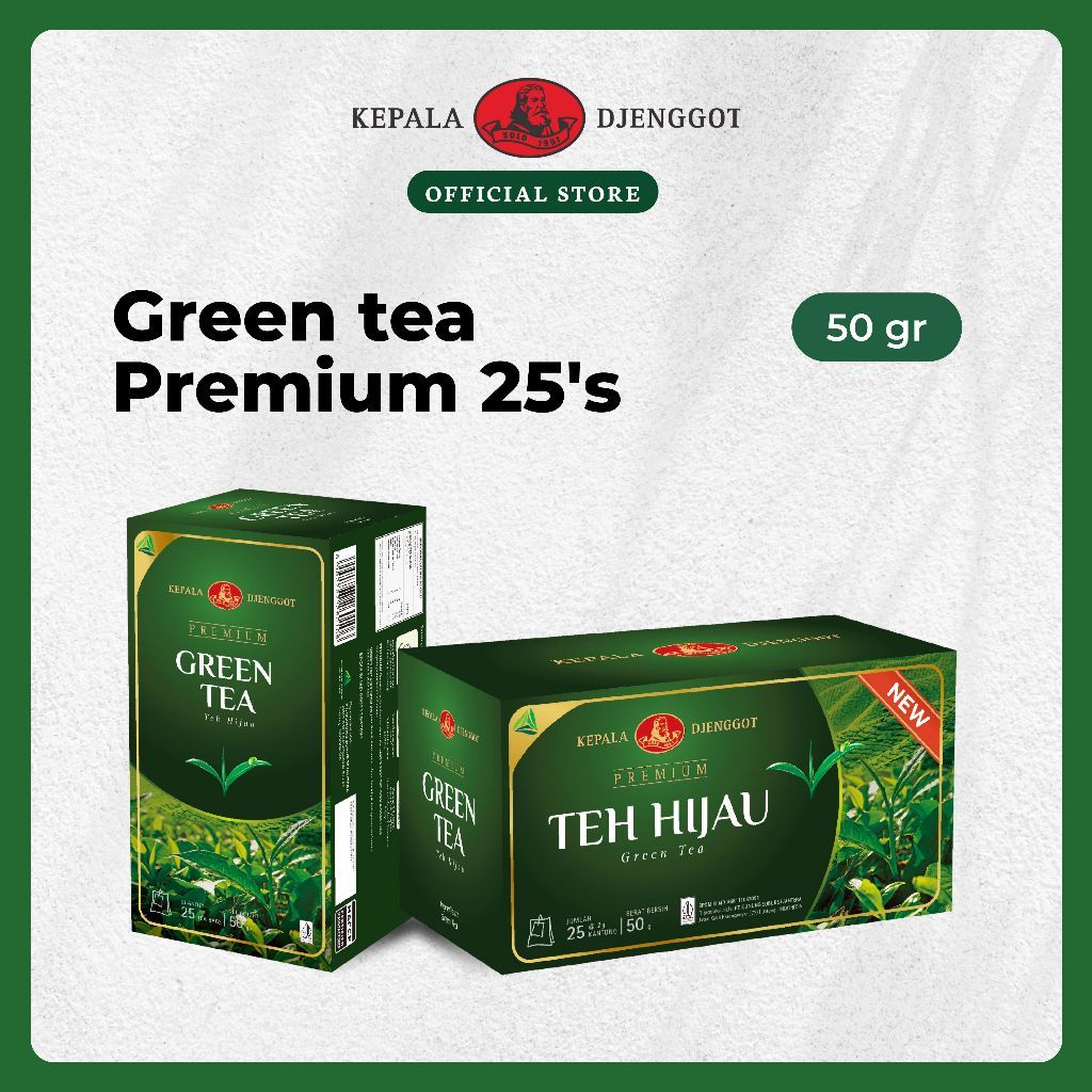 Gunung Subur Sejahtera Kepala Djenggot Green Tea Premium