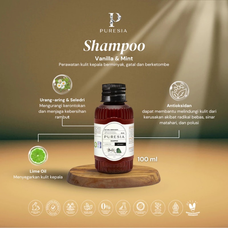 Puresia Shampoo Vanilla & Mint 2