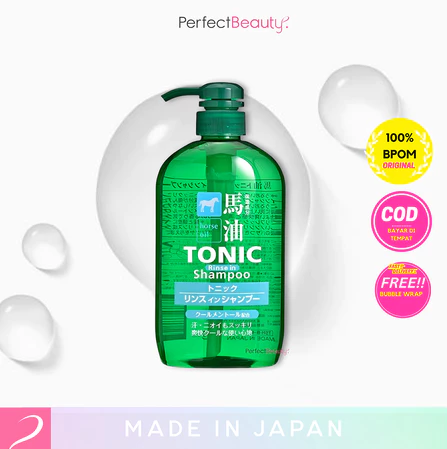 Kumano Yushi  Kumano Yushi Horse Oil Tonic Rinse-in Shampoo