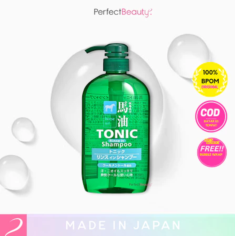 Kumano Yushi Horse Oil Tonic Rinse In Shampoo 2