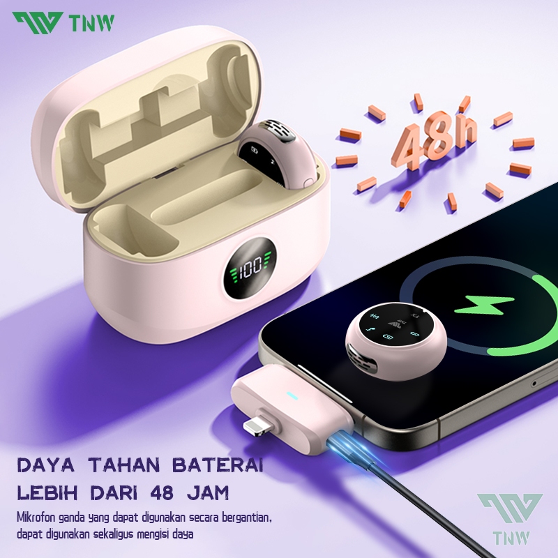 TNW Indonesia TNW 2-In-1 Wireless Microphone A37
