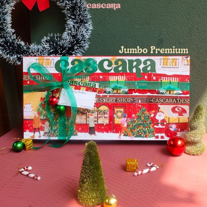 Cascara Cookies Christmas Hampers Jumbo Premium Brownies and Mini Jar 4