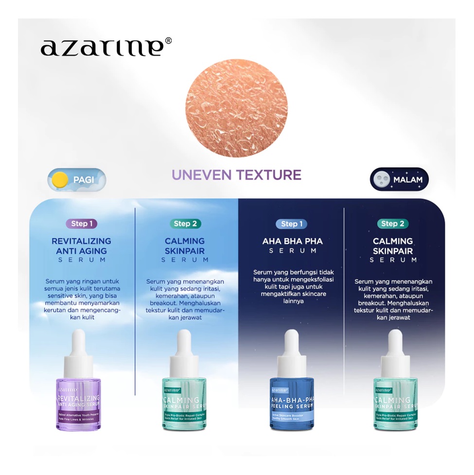 Wahana Kosmetika Indonesia Azarine® AHA-BHA-PHA Peeling Serum
