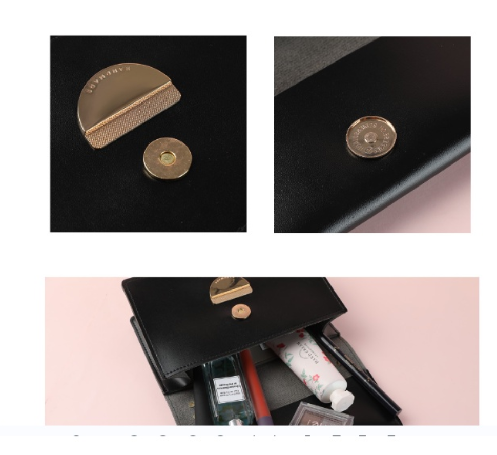 Miniso Tas Selempang Wanita Semicircular Hardware