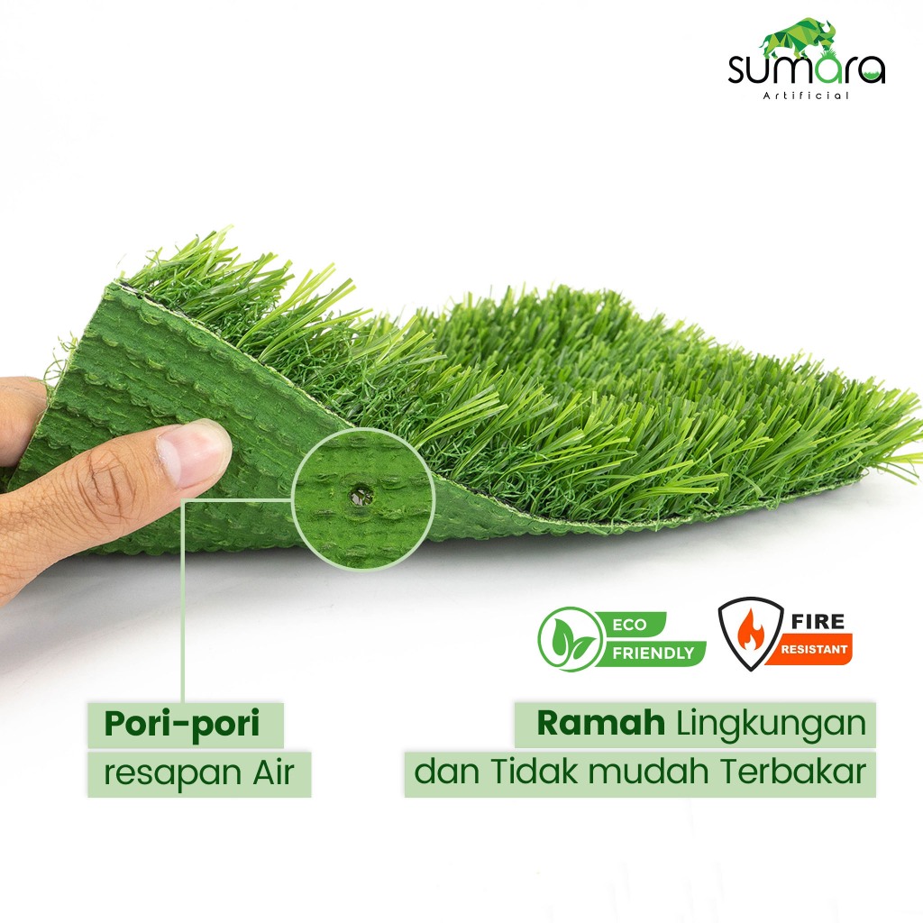 Sumara Global Indonesia Sumara Artificial Rumput Sintetis Swiss 3 cm SW03