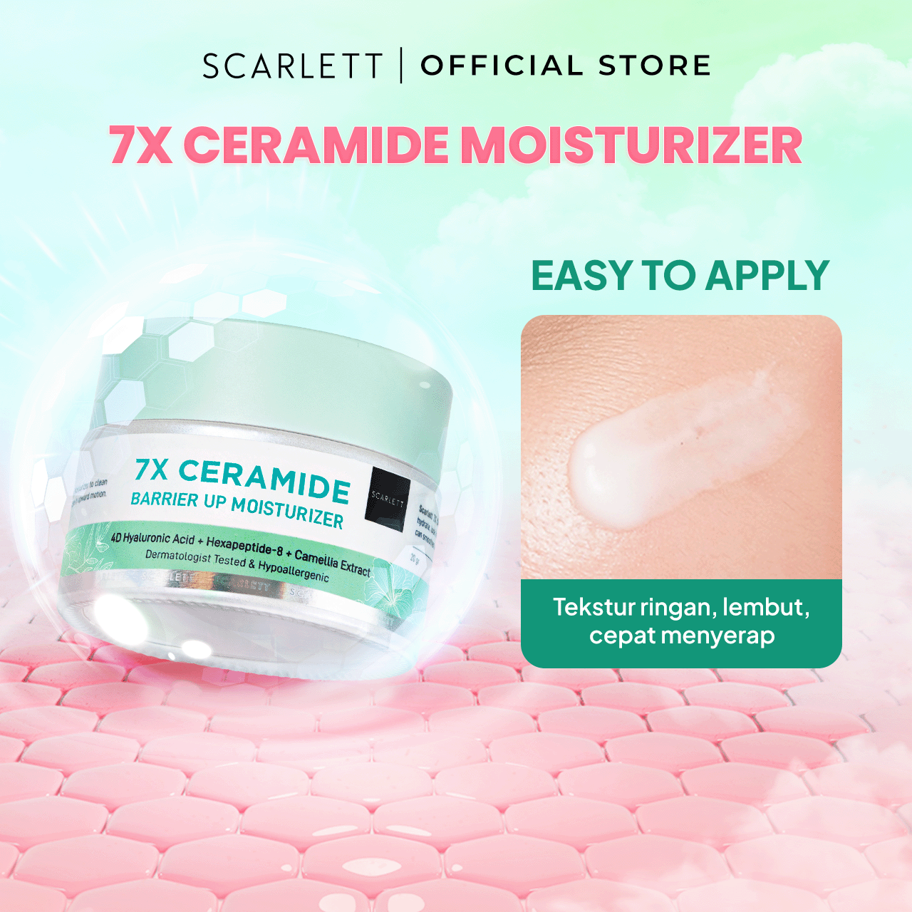 Opto Lingkar Sejahtera Scarlett Whitening 7X Ceramide Barrier Up
