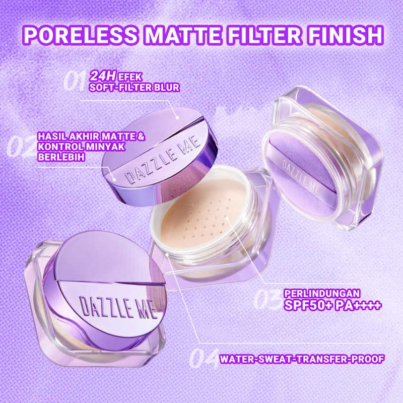 Cover Me 3D Filter Blur Loose Powder SPF50+ PA++++ C01 Light 2