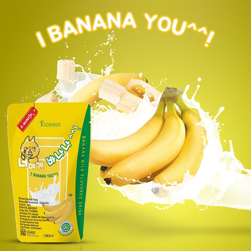 K-Banana Milk Flavored Drinks 5