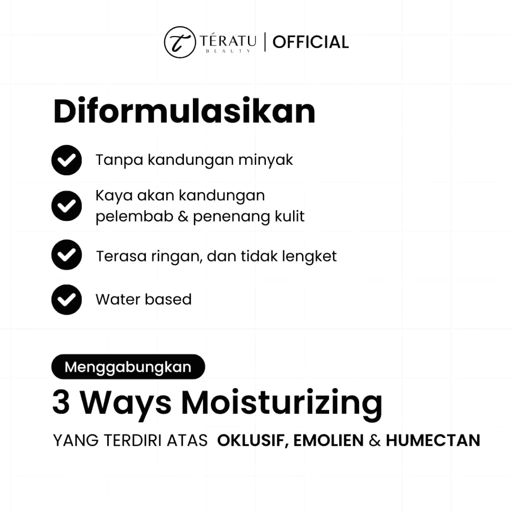 Fandi Universal Kosmekreasi Tératu Beauty Hydration Boost & Calming Lightweight Gel Moisturizer