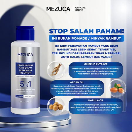 Mezuca Indonesia Mezuca Hair Cream Refreshing Treatment 