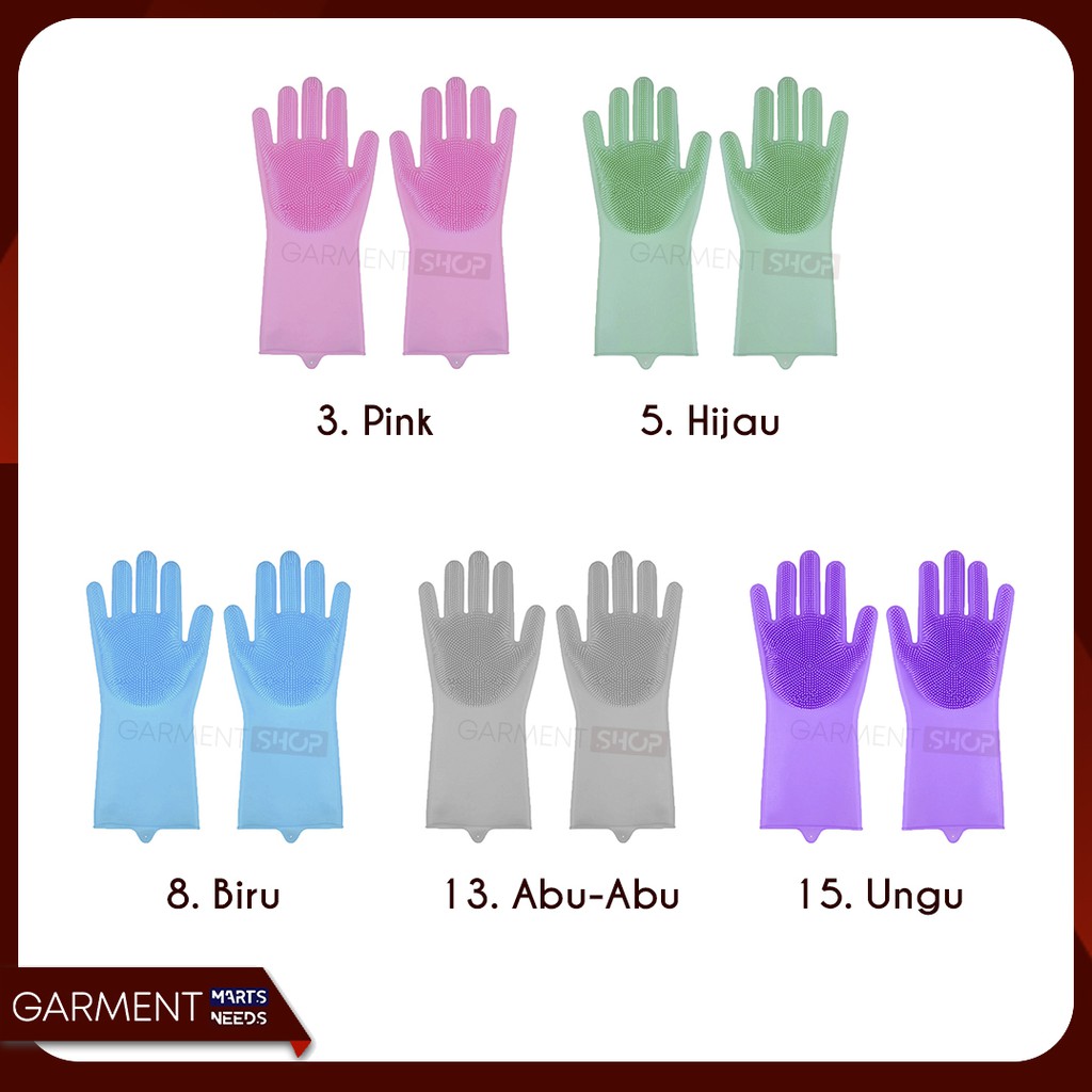  Magic Silicone Cleaning Gloves 