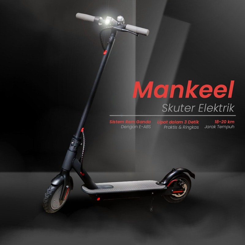 Mankeel Skuter Elektrik Folding 5