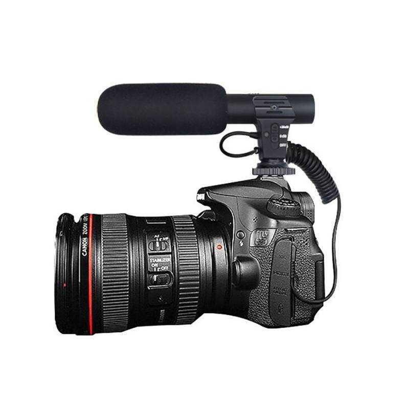 TaffSTUDIO Shotgun Microphone untuk DSLR 4