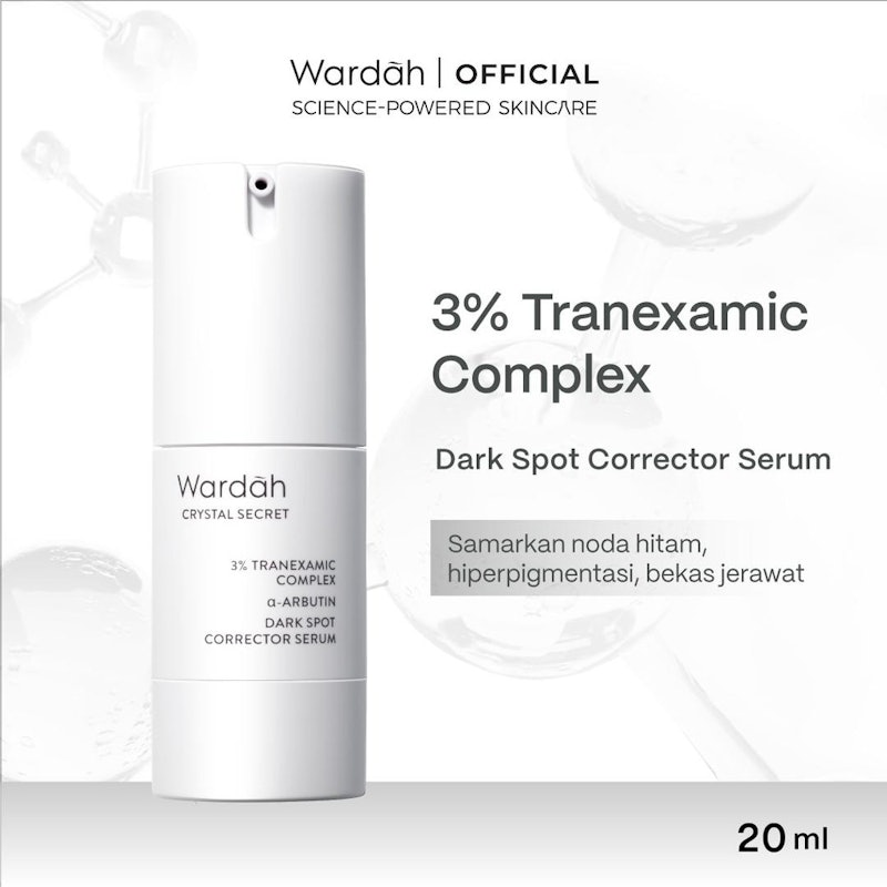 Crystal Secret 3% Tranexamic Complex + Alpha Arbutin Dark Spot Corrector Serum 3