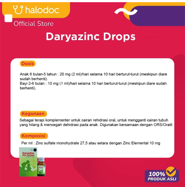 Darya-Varia Laboratoria  DaryaZinc Drops