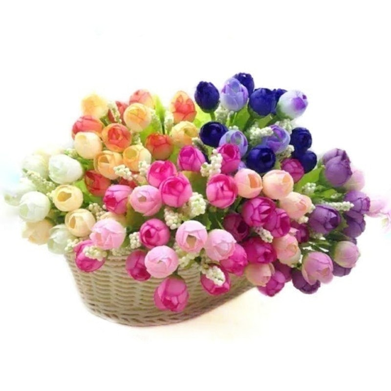 Kuncup Bunga Tulip Mini 2 Warna 1