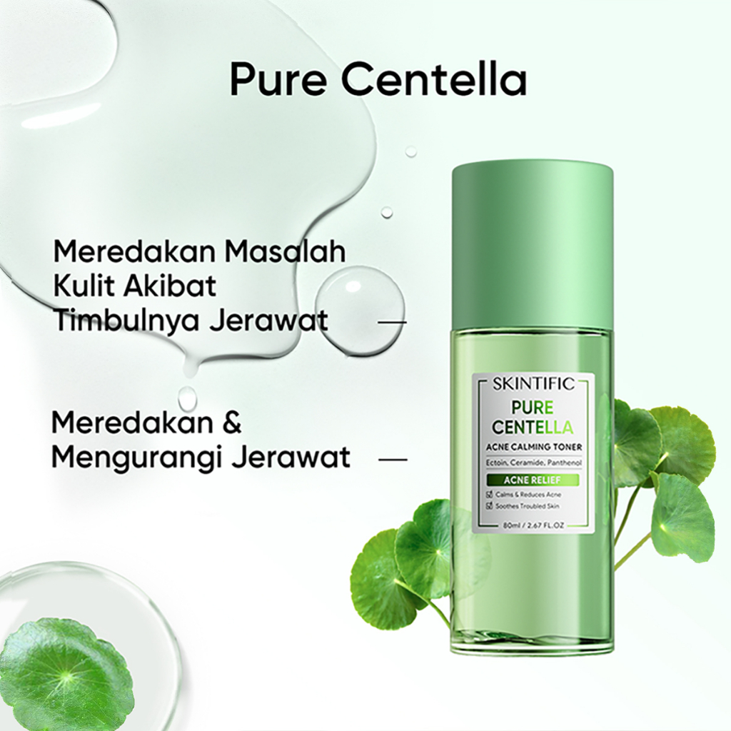 SKINTIFIC Pure Centella Acne Calming Toner