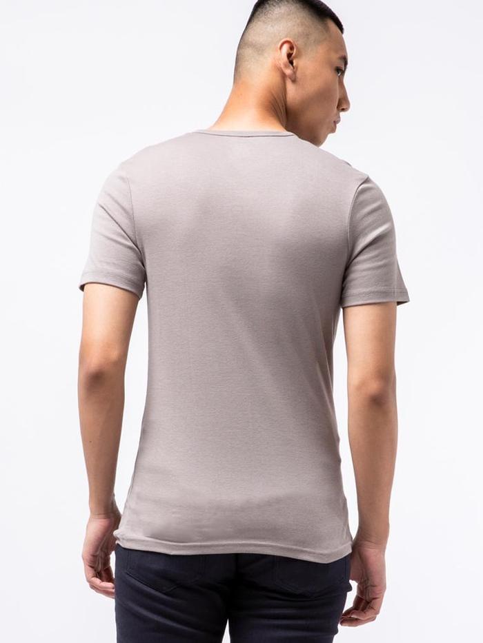Delami Garment Industries The Executive Grey Basic Undershirt R Neck