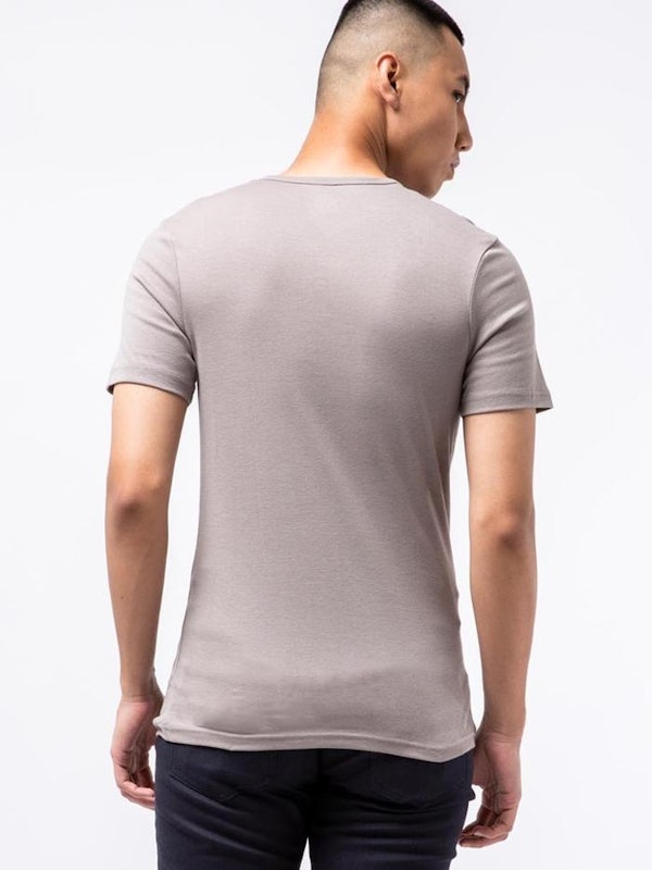 The Executive Grey Basic Undershirt R Neck 2