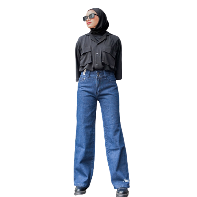 10 Rekomendasi Baggy Jeans untuk Wanita Terbaik  3
