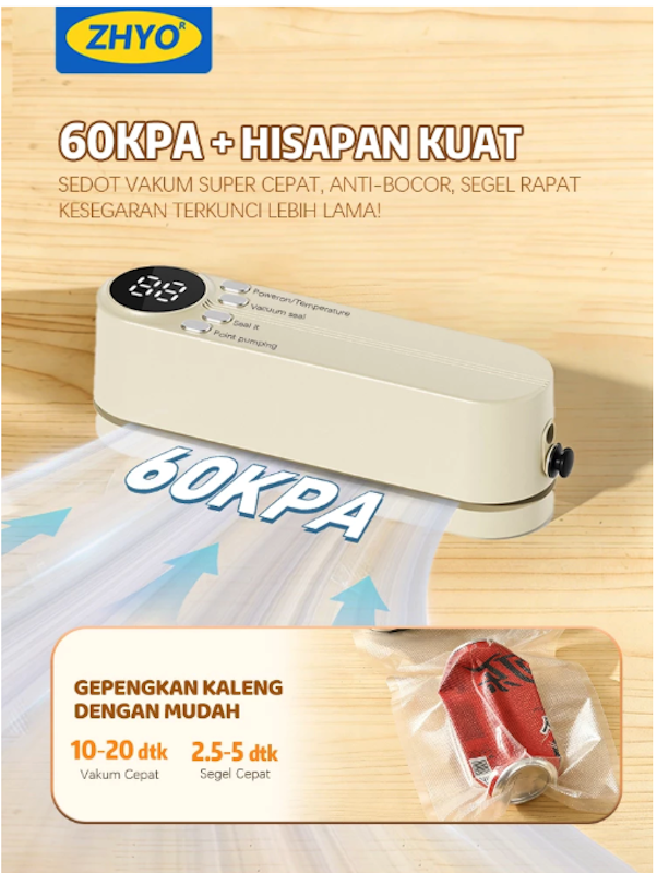ZHYO Vacuum Sealer Portable 4