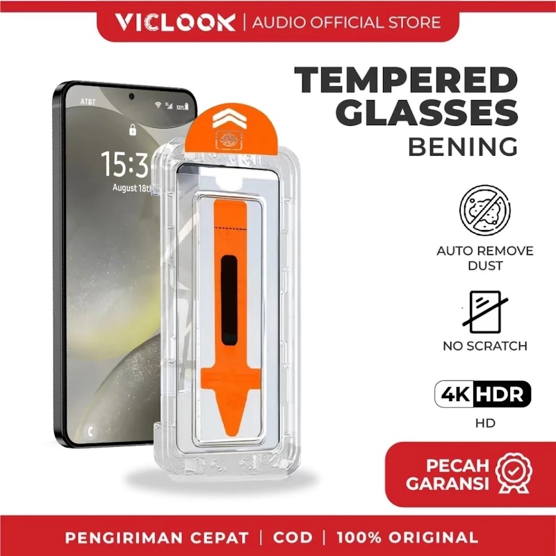 Viclook Tempered Glass HD for Samsung 5