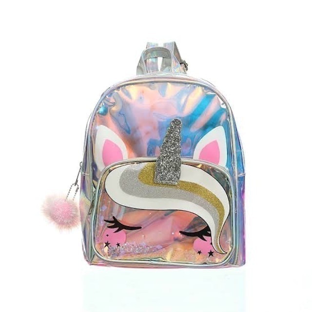 Tas Ransel Unicorn Hologram Glitter