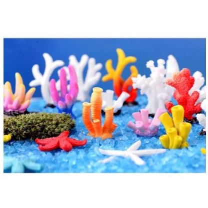Hiasan Aquarium Karang Buatan