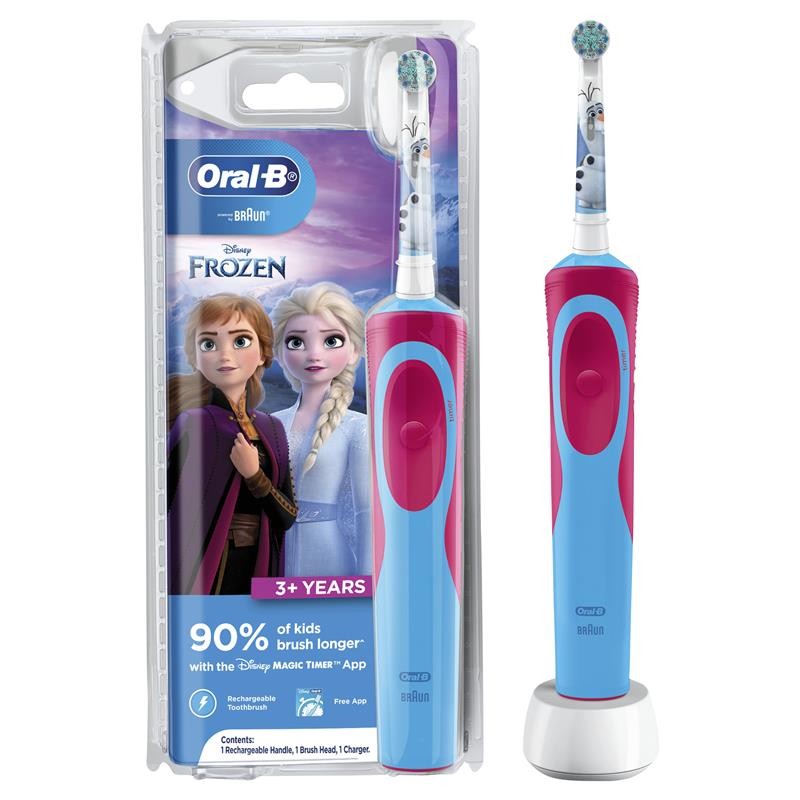 Kids Electric Toothbrush Frozen Powered By Braun 2