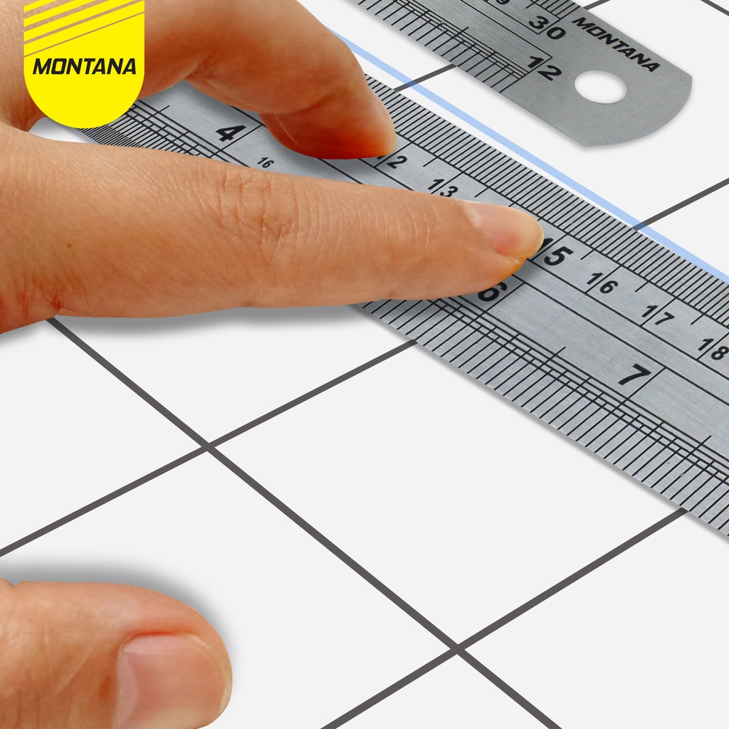 Montana Penggaris Metal 30 cm RT-30S 