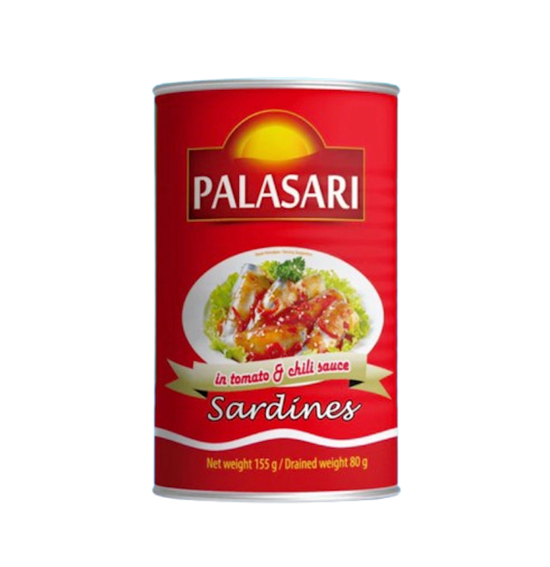 Palasari Sarden Saus Tomat dan Cabe 1