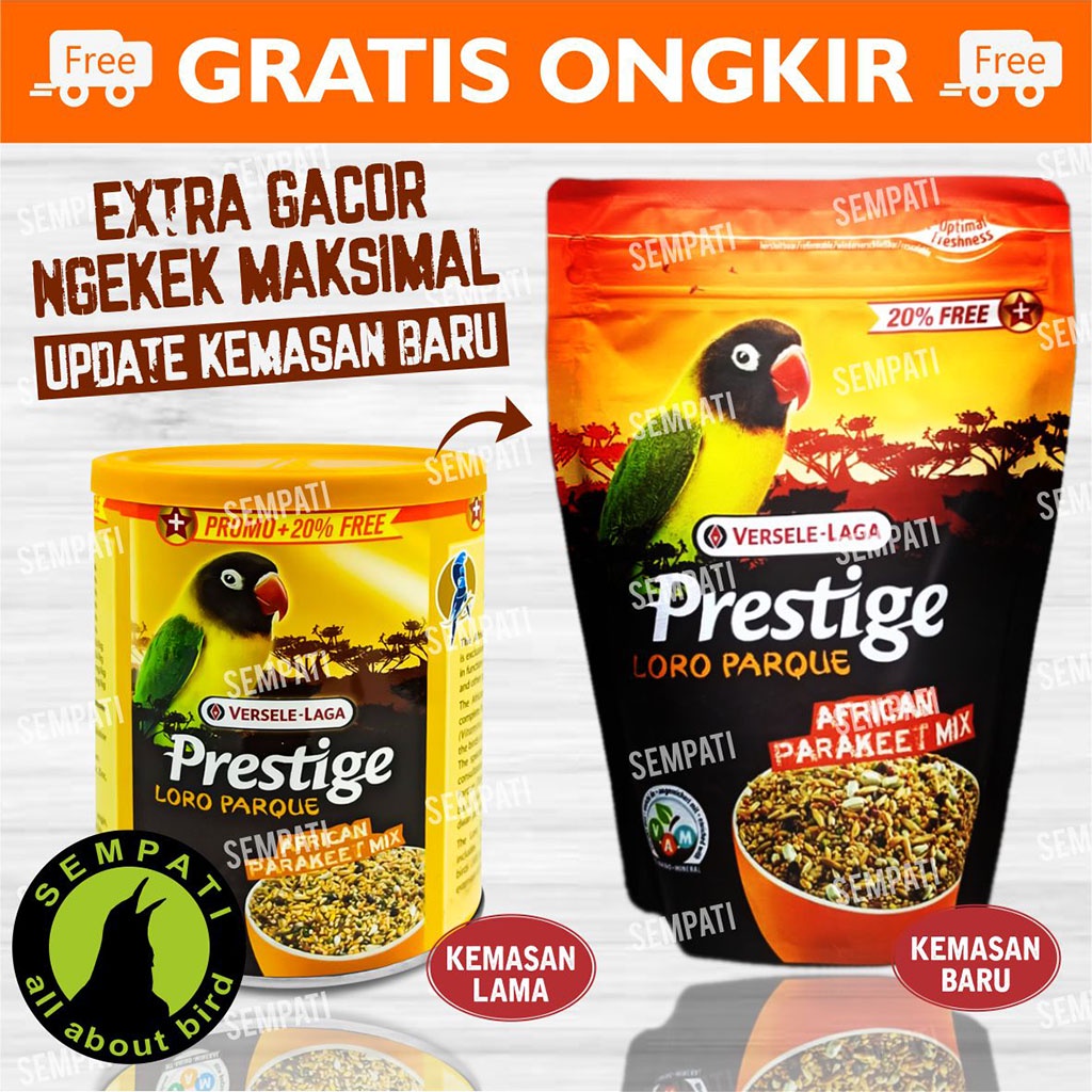 VERSELE-LAGA Prestige Loro Parque African Parakeet Mix