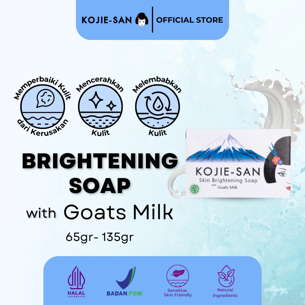 Beauty Elements Ventures Kojie-San Skin Brightening Soap with Goats Milk