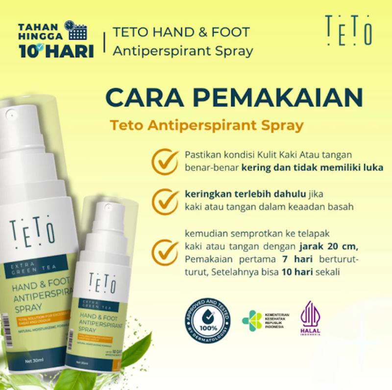 TETO Hand and Foot Spray 4