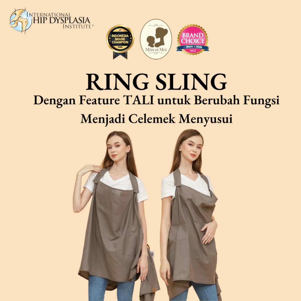  Mère et Moi Ring Sling Linen Series