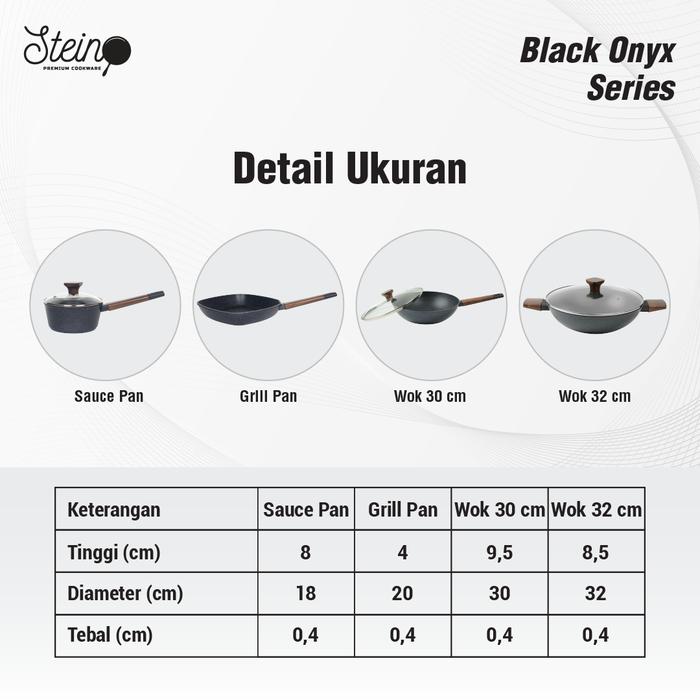 Stein Cookware STEIN Onyx Set