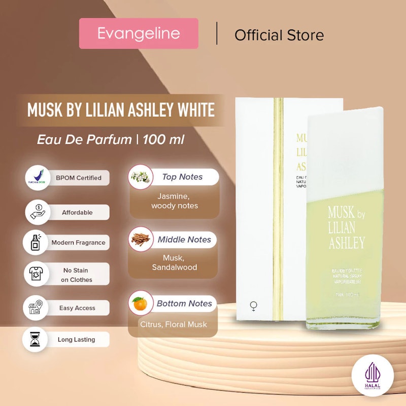 Musk by Lilian Ashley Eau de Toilette White 4