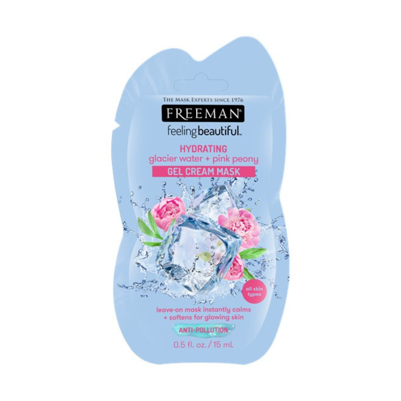 Hydrating Glacier Water and Pink Peony Gel Cream Mask 3