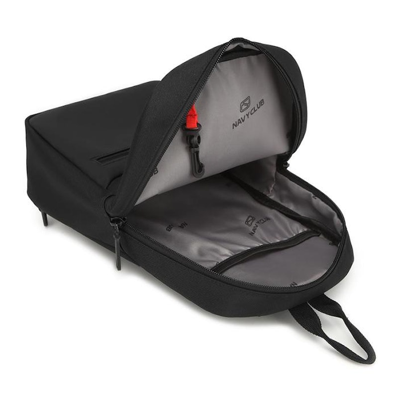 Navy Club Dome Travel Cross Body Bag 4