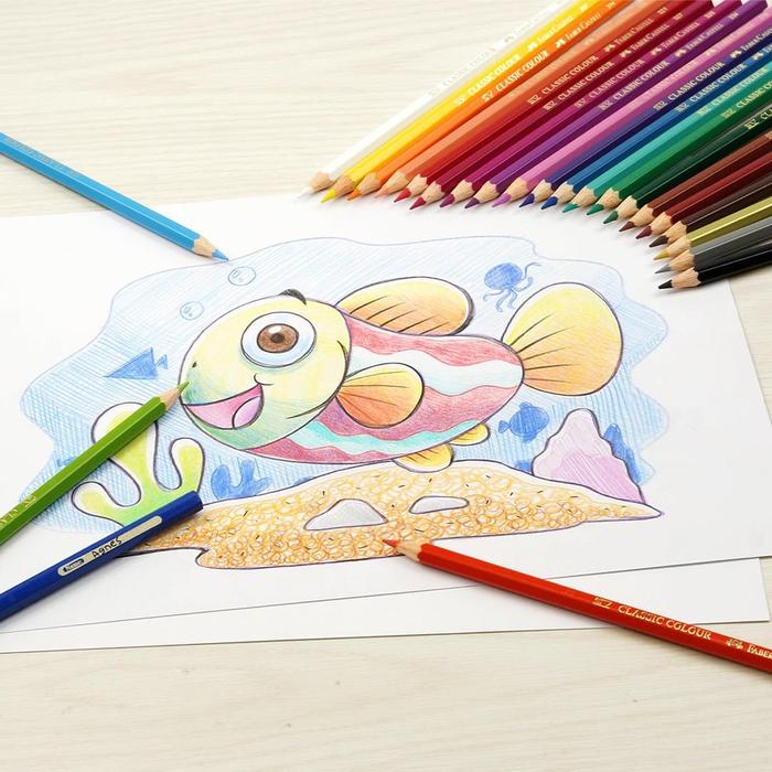 Faber-Castell Classic Colour Pencils 3
