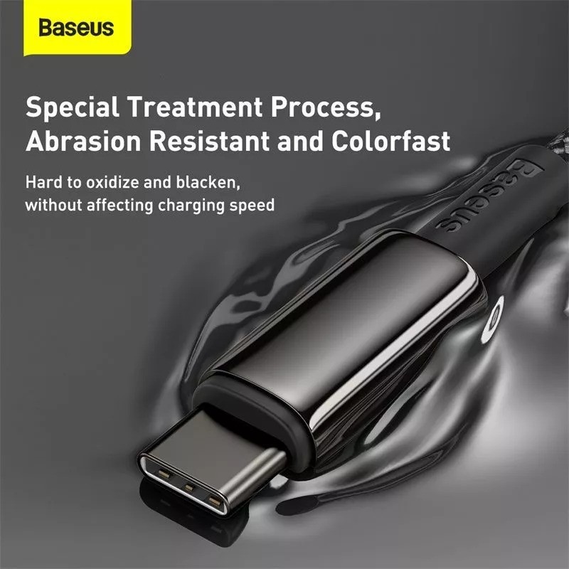 Baseus Tungsten Gold Fast Charging Data Cable Type-C to Type-C